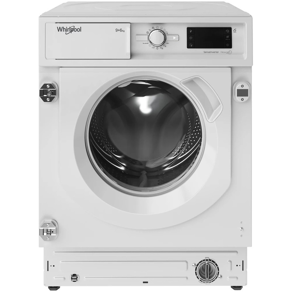 Whirlpool BI WDWG 961485 EU Inbouw was-droogcombinatie Wit | Whirlpool