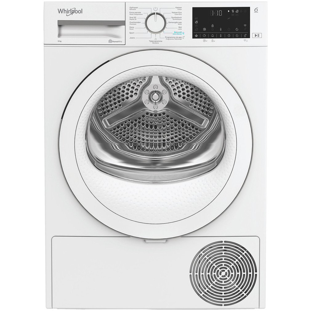 Whirlpool C WD 94M WWS BE Warmtepompdroger Wit | Whirlpool