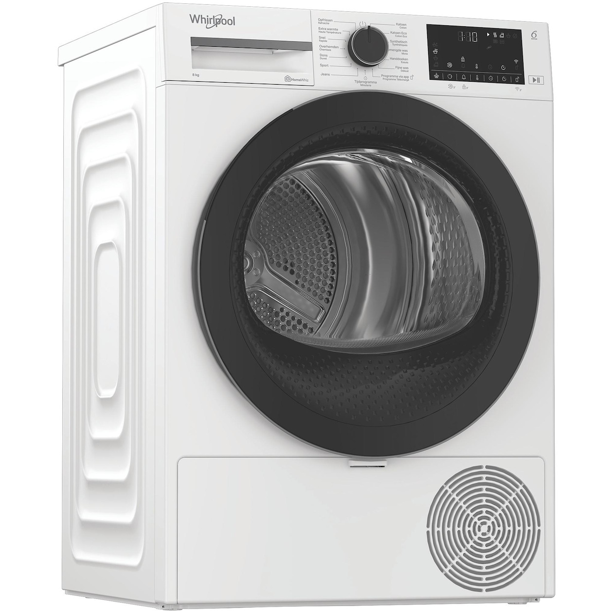 Whirlpool C WD1 84M WBS BE Warmtepompdroger Wit | Whirlpool