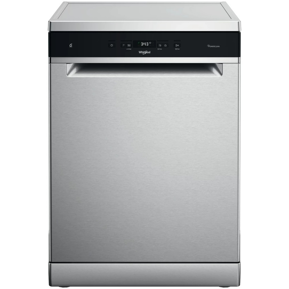 Whirlpool W3F D634 X Vrijstaande vaatwasser Grijs | Whirlpool