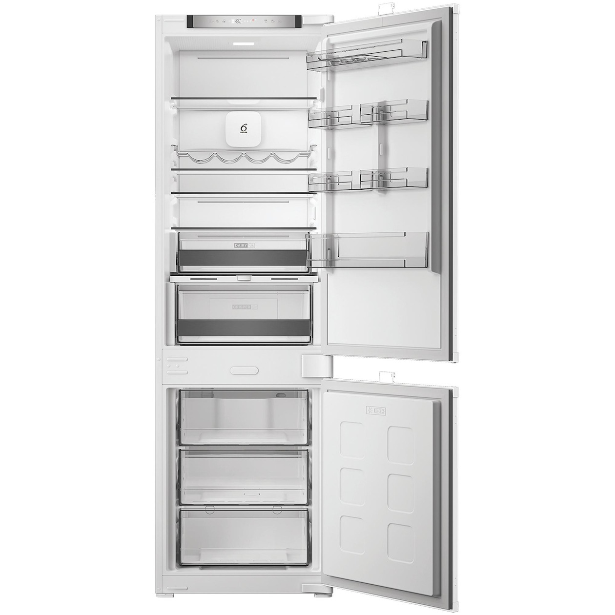 Whirlpool WHK2 5292 B4E Inbouw koel-vriescombinatie | Whirlpool