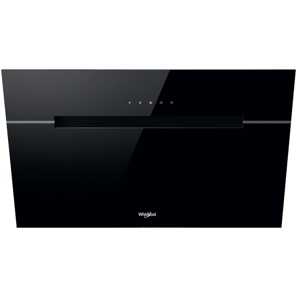 Whirlpool WHVP 62F LT SK Afzuigkap vlakscherm Zwart | Whirlpool