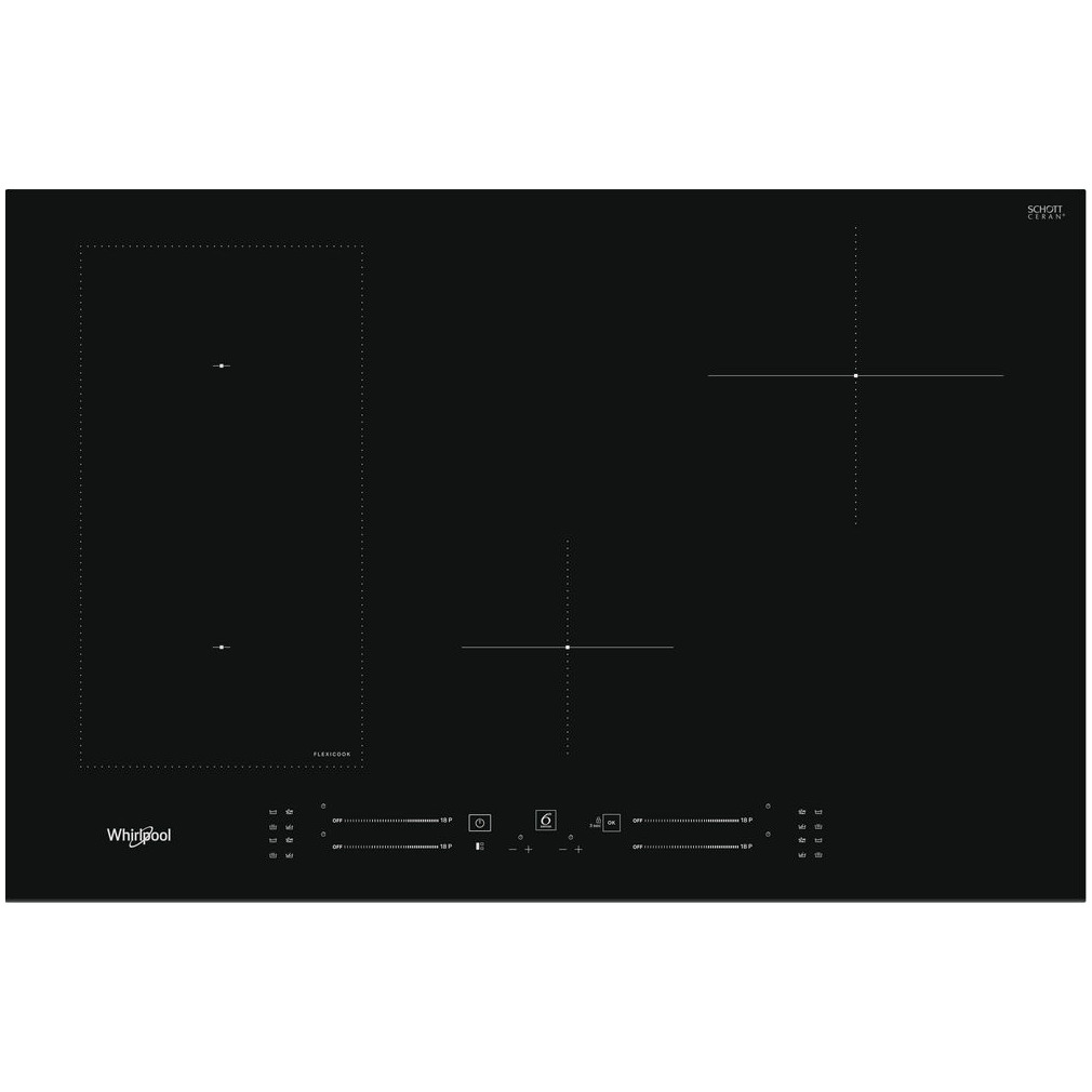 Whirlpool WL S3377 BF Inductie kookplaat Zwart | Whirlpool