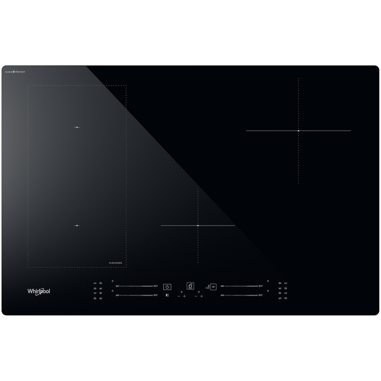 Whirlpool WL S6277 CPNE Inductie kookplaat Zwart | Whirlpool