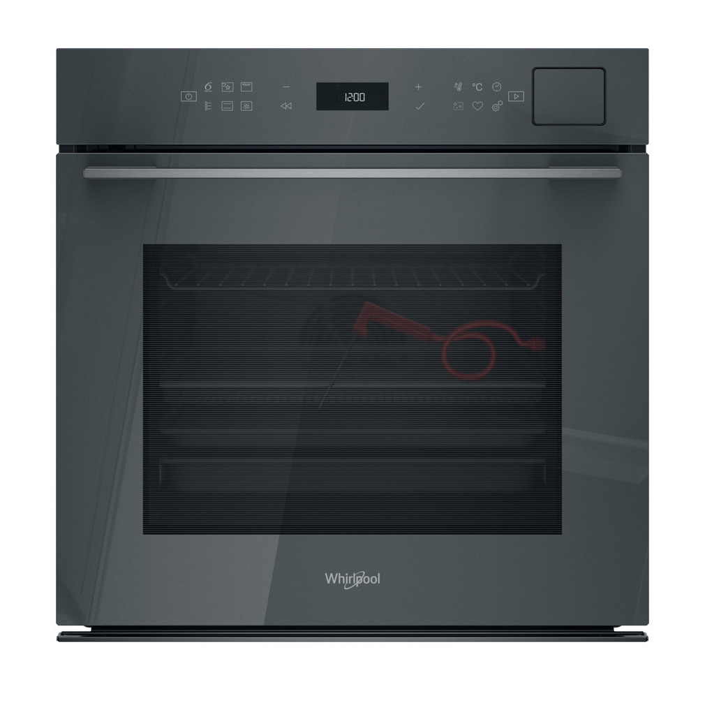 Whirlpool WOI7A8FPT1SSGA Inbouw stoomoven Grijs | Whirlpool