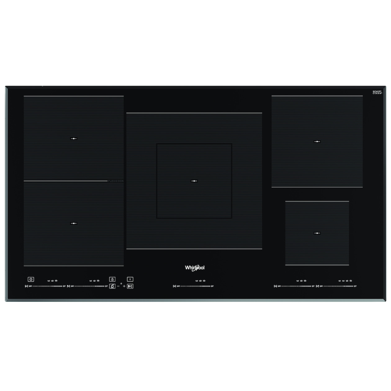 Whirlpool WT 1090 BA Inductie kookplaat Zwart | Whirlpool