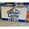 White Castle Verkeersbord- 154 x 92cm - Origineel | The Dutch Pickers