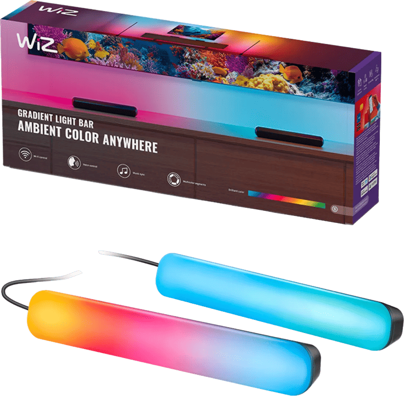 WiZ Gradient Light Bar 2-pack