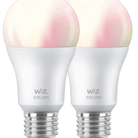 WiZ smart lamp - Gekleurd en wit licht - E27 - 2-pack