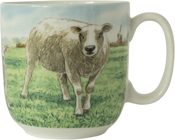 Wiebe's Farm Beker XL schaap 41cl 6st | Wiebe van der Zee
