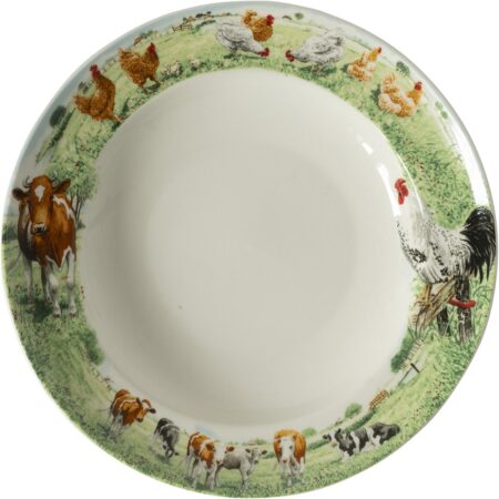 Wiebe's Farm Diep bord koe kip 6st | Wiebe van der Zee