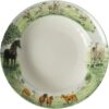 Wiebe's Farm Diep bord paard schaap 6st | Wiebe van der Zee
