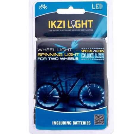 Wielverlichting 2 x 20 LED's Blauw | IKZI