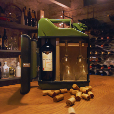 Wijn Giftset Groen | DESIGNED BY MAN