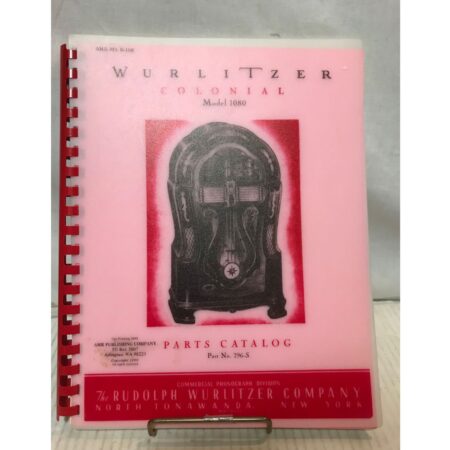 Wurlitzer 1080 Jukebox Parts Catalog | Wurlitzer