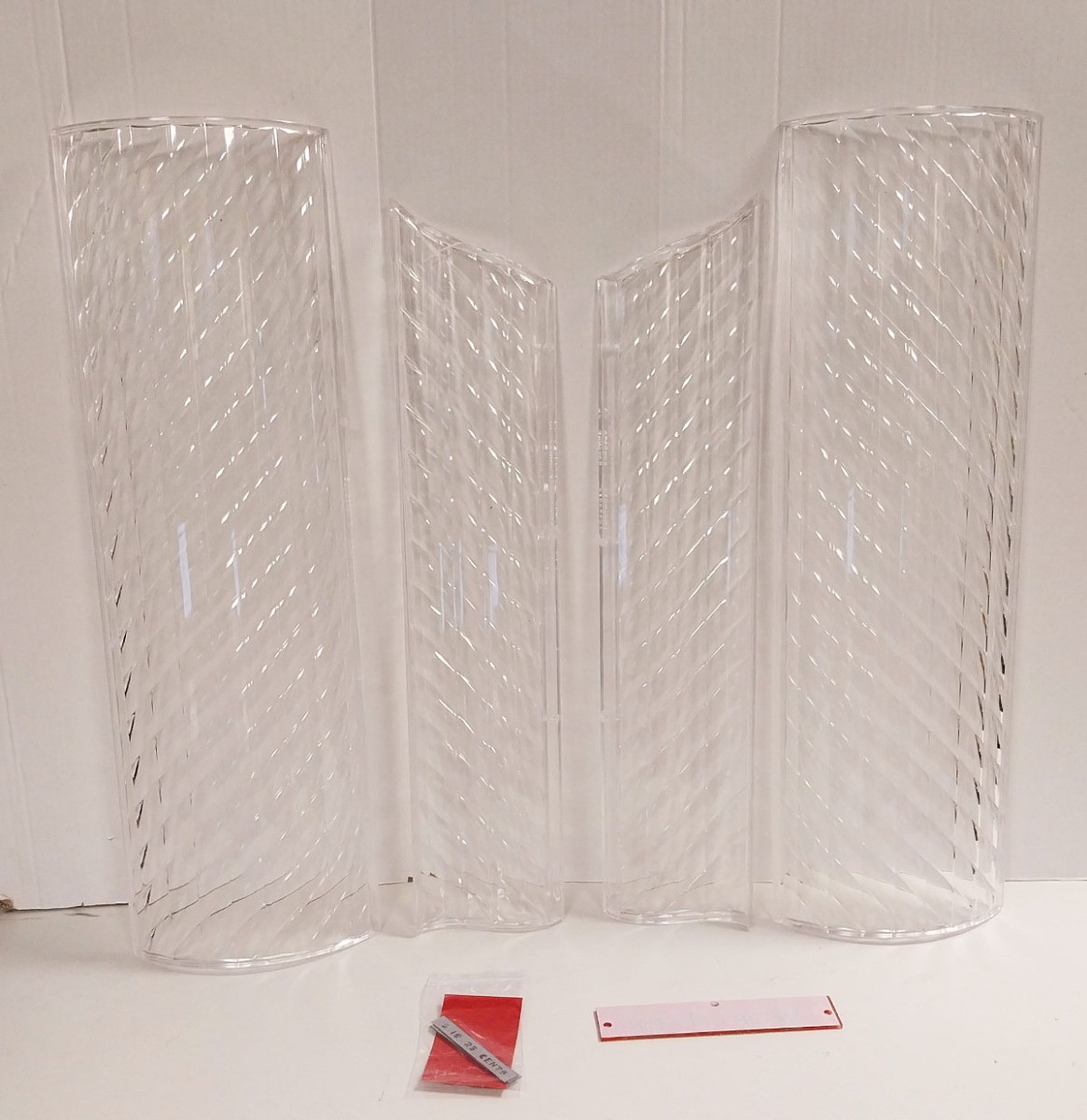 Wurlitzer 1100 Complete Plastics Set Onder - (7 stuks) | Wurlitzer