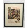 Wurlitzer 1100 Jukebox Advertentie Passe Partout Zonder Glas 36 x 45