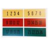 Wurlitzer 1100 Selectie Nummers Strips | Wurlitzer