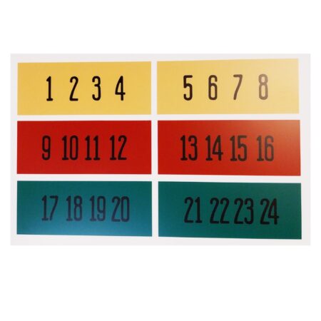 Wurlitzer 1100 Selectie Nummers Strips | Wurlitzer