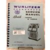 Wurlitzer 1500A/1550A Jukebox Service Manual | Wurlitzer