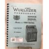Wurlitzer 1600 (A) And 1650 (A) Service Manual | Wurlitzer
