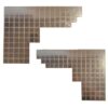 Wurlitzer 1700 Achterwand Spiegels (Set) | Wurlitzer