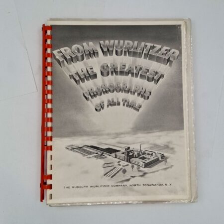 Wurlitzer 1700 Jukebox Service Manual - Tweedehands | Wurlitzer