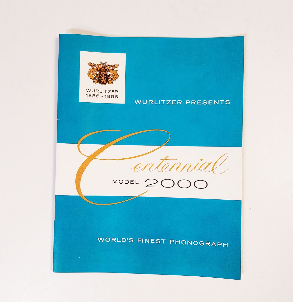 Wurlitzer 2000 Informatie Folder | Wurlitzer