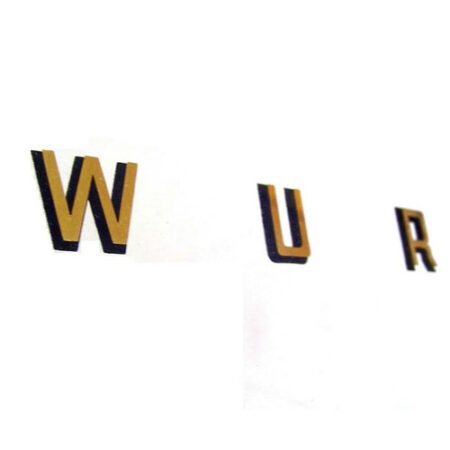 Wurlitzer 2100 en 2104 Decal Voor op Ruit | Wurlitzer