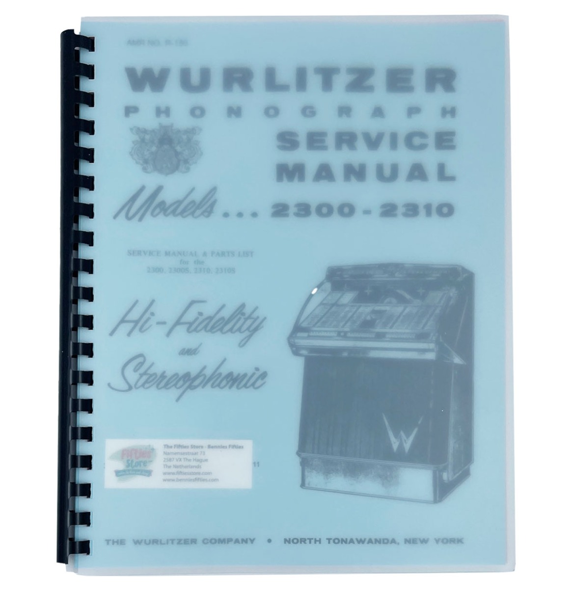 Wurlitzer 2300(S) And 2310(S) Jukebox Service Manual | Wurlitzer