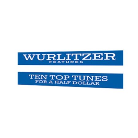 Wurlitzer 2610 Top Display Strips | Fiftiesstore
