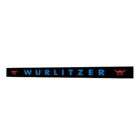 Wurlitzer 2700 Top Logo Display Plastic Film | Fiftiesstore