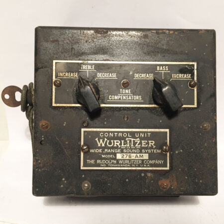 Wurlitzer 276-AM Wide Range Sound System Control Unit (Original) | Wurlitzer