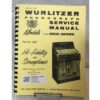 Wurlitzer 2800 And 2810 Jukebox Service Manual | Wurlitzer