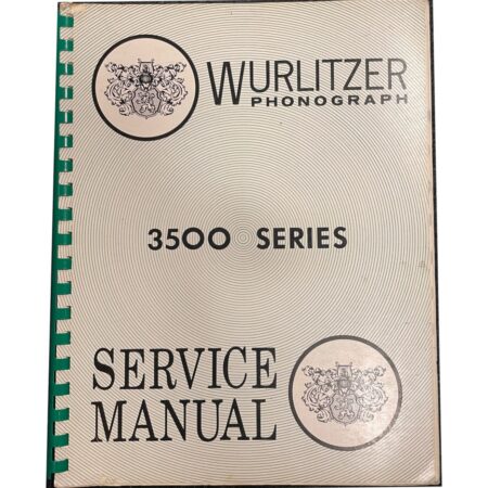 Wurlitzer 3500 Series Manual | Wurlitzer