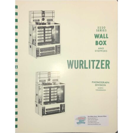 Wurlitzer 5220 Series Wallbox & Steppers Service Manual | Wurlitzer