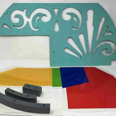 Wurlitzer 750/750E Back Door Mural Kit For Lighting | Wurlitzer