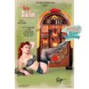 Wurlitzer 850 Jukebox Pin-Up Miss Ruby Darlin Zwaar Metalen Bord 44