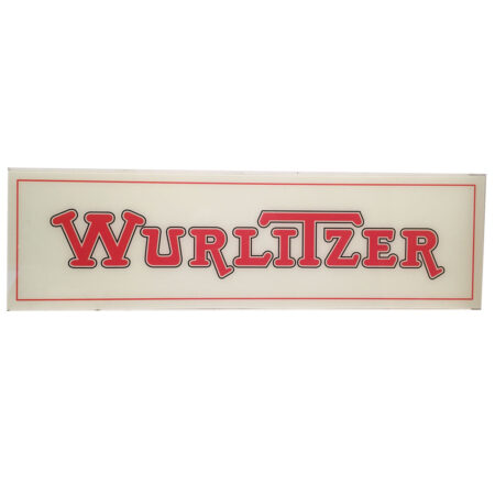 Wurlitzer Logo PVC Reklamebord | Wurlitzer
