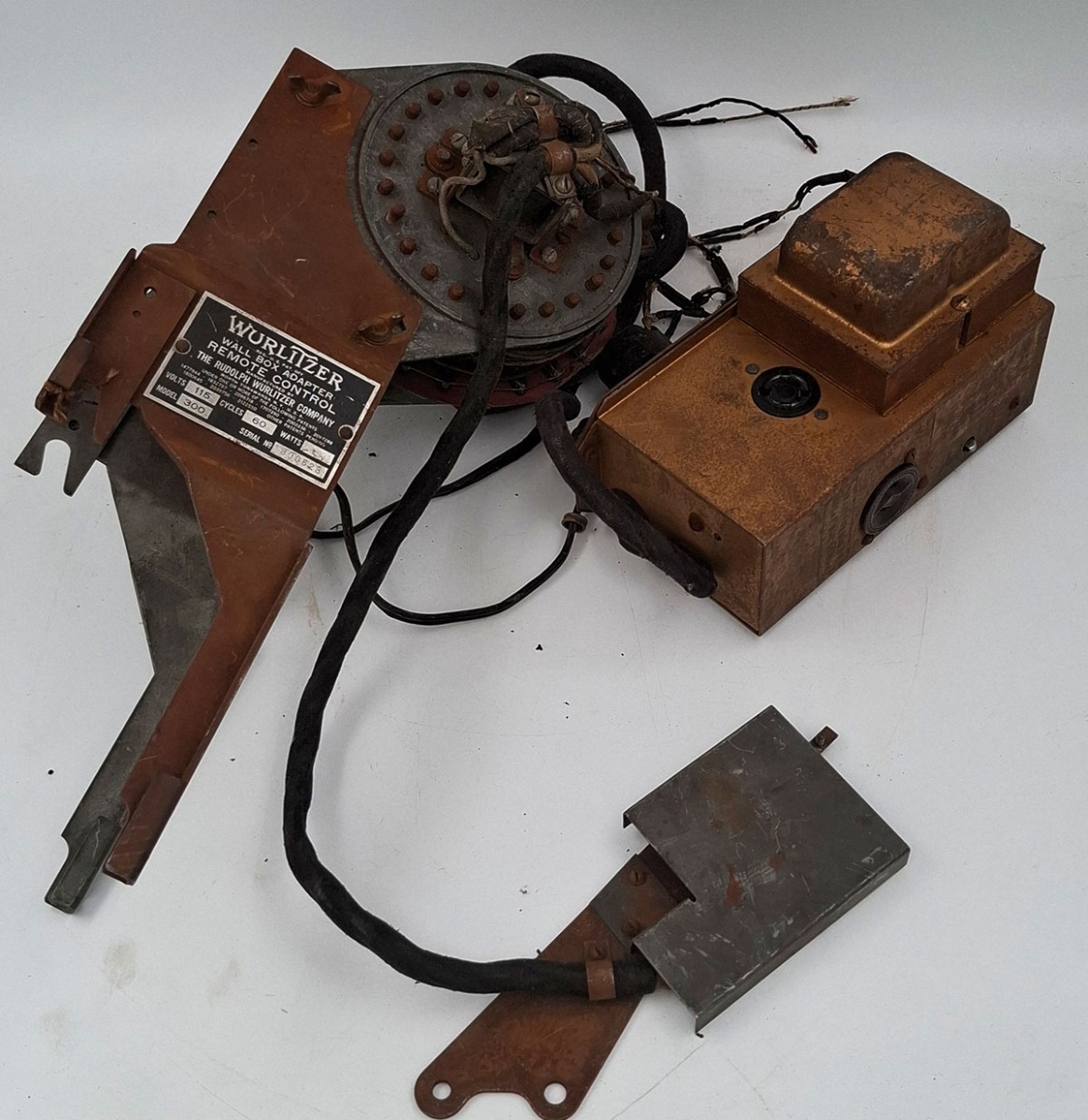 Wurlitzer Model 300 Wallbox Adapter Remote Control - Original | Wurlitzer