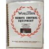 Wurlitzer Remote Control Equipment Service Manual | Wurlitzer