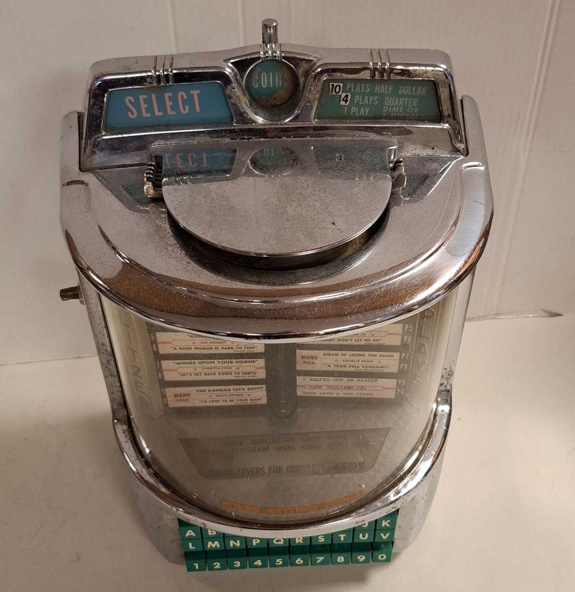 Wurlitzer Wallbox 5250 (1957) | Wurlitzer