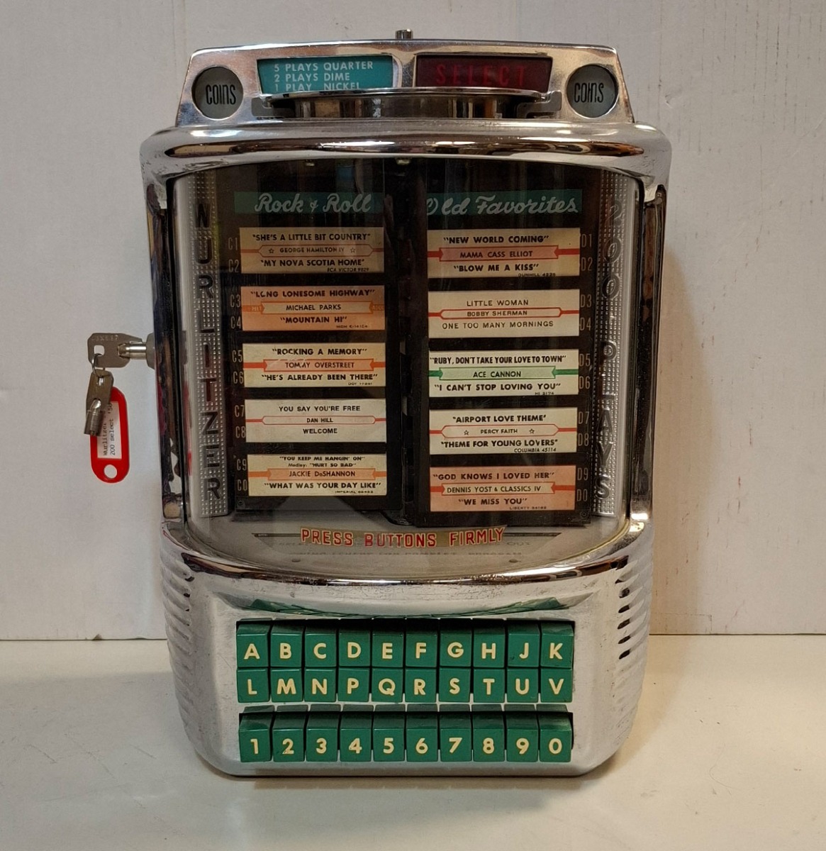 Wurlitzer Wallbox Model 5210 | Wurlitzer