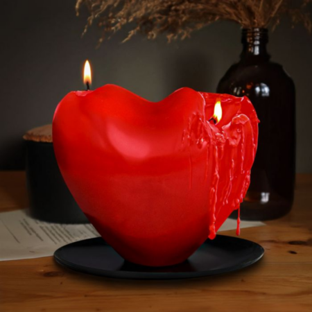 XXL Harten Kaars - Melting Heart Candle | MikaMax