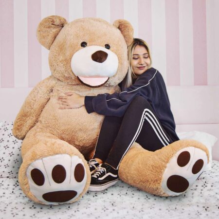 XXL Teddy Bear 160CM - Grote Teddybeer - Pluche | MikaMax