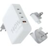 Xtorm GaN-Ultra Travel Charger 140W USB-C USB-A Oplader Wit | Xtorm