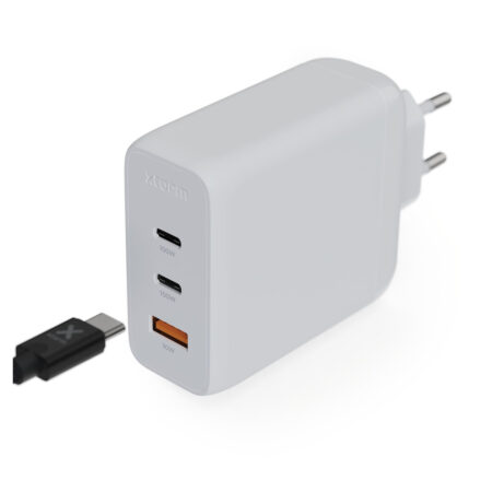 Xtorm GaN2-Ultra Charger 100W 2xUSB-C USB-A Oplader Wit | Xtorm