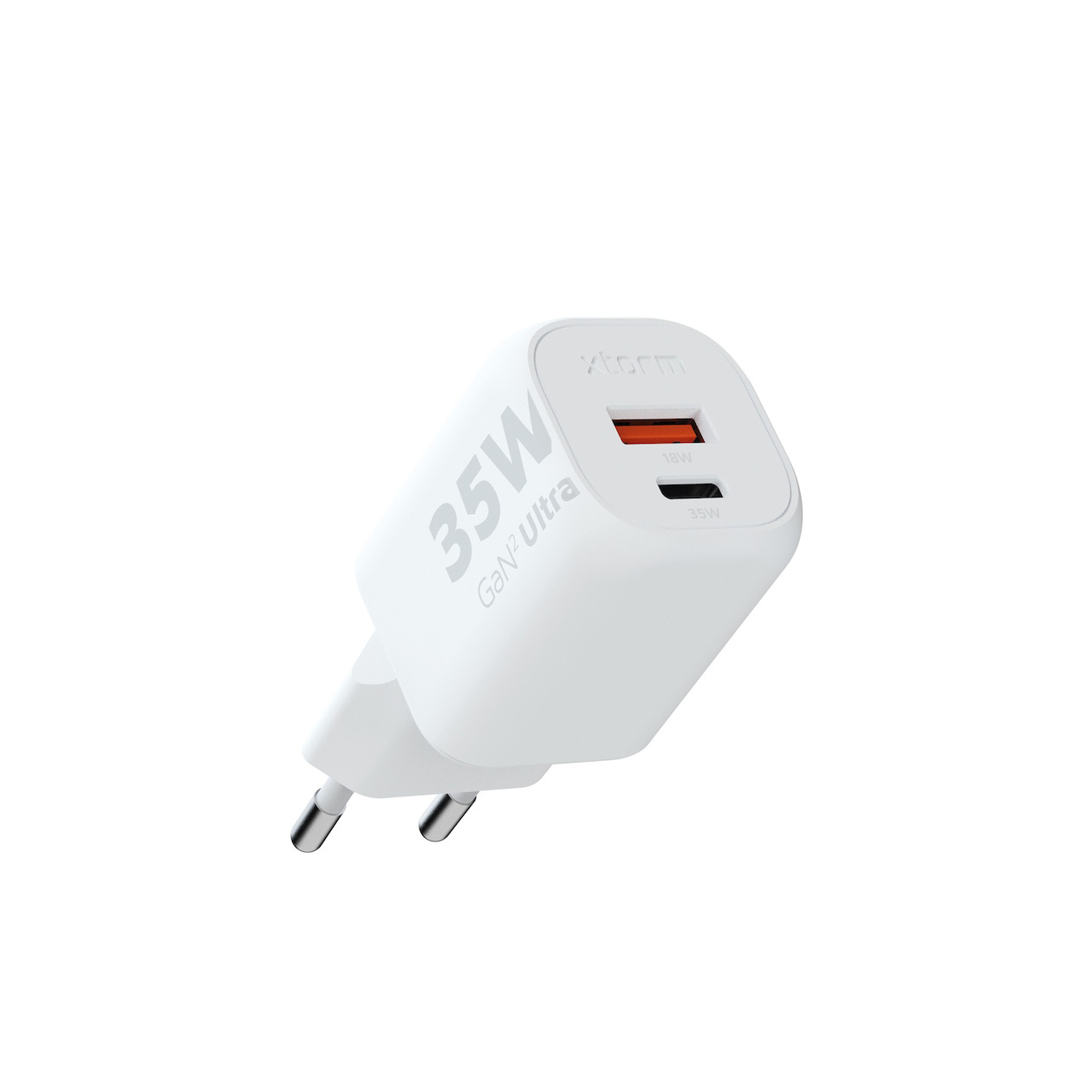 Xtorm GaN2-Ultra Charger 35W 1xUSB-C USB-A Oplader Wit | Xtorm