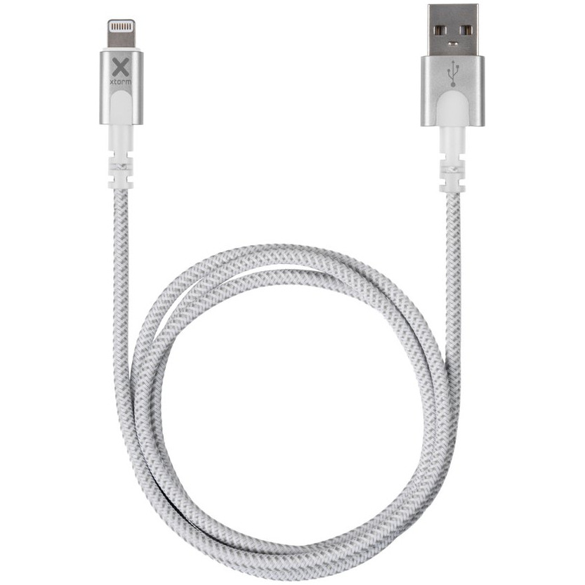 Xtorm USB-A - Lightning Cable 1.0 m Oplader Wit | Xtorm