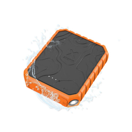 Xtorm Xtreme Powerbank Rugged 20W - 10.000mAh waterdicht met zaklamp Powerbank Oranje | Xtorm